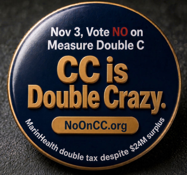 CC is Double Crazy — Vote NO on Measure CC. NoOnCC.org / noceo.org